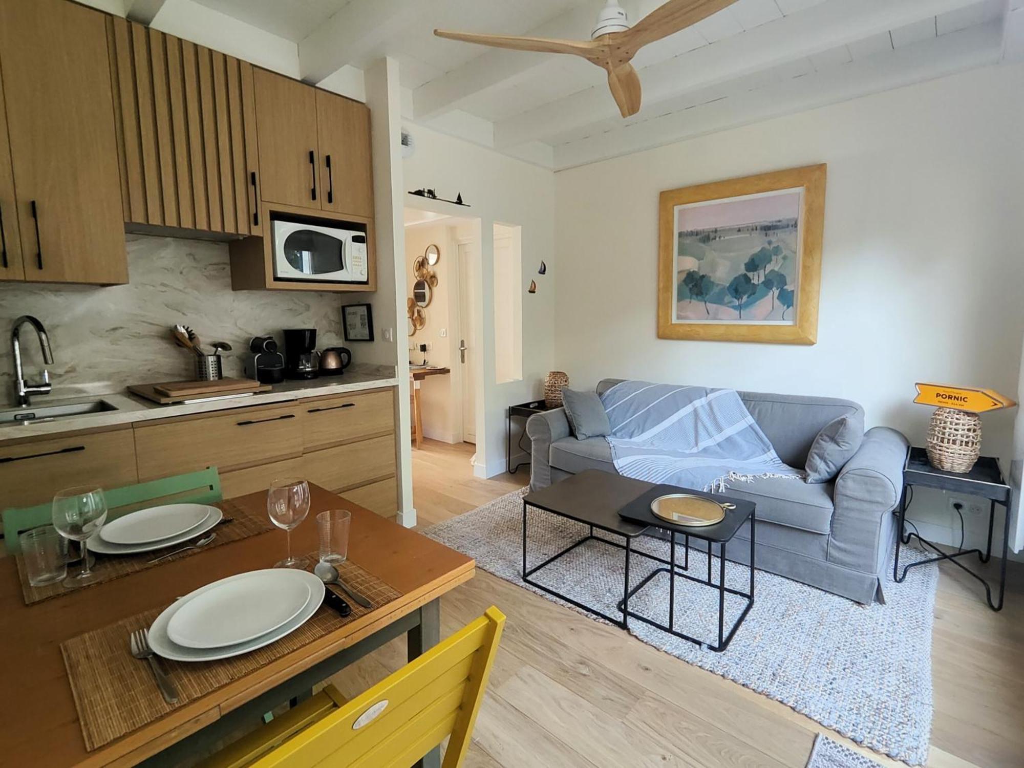 Pied A Terre En Bord De Mer Pornic Bagian luar foto